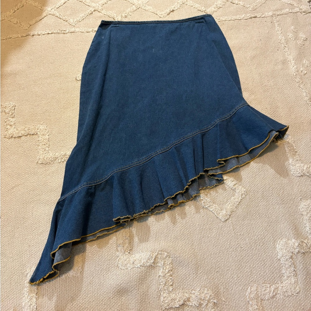 Vintage Carolina Blues Denim Skirt
